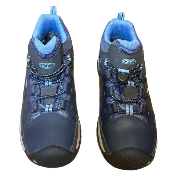 KEEN Kids' Targhee Low Waterproof Hiking Shoe - Picture 2 of 8